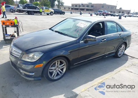 2013 Mercedes-Benz C 250 Luxury/Sport from USA, damaged, VIN WDDGF4HB3DA757393